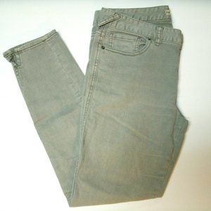 Free People Jeans Skinny Gray High Waist Rise Size 28